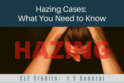 Hazing Cases CLE