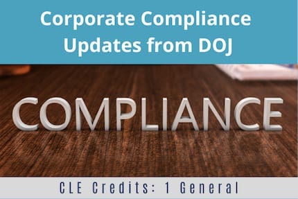 Corporate Compliance Update CLE