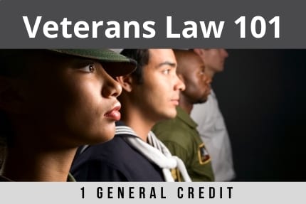 Veterans Law 101 CLE