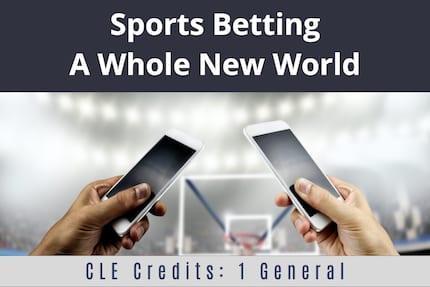 Sports Betting A Whole New World CLE Sports Betting A Whole New World CLE
