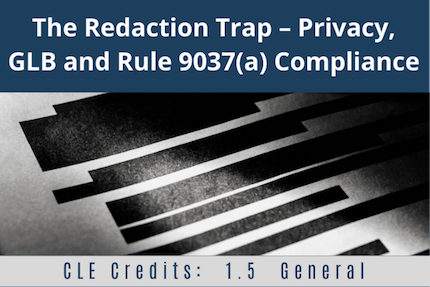 The Redaction Trap CLE